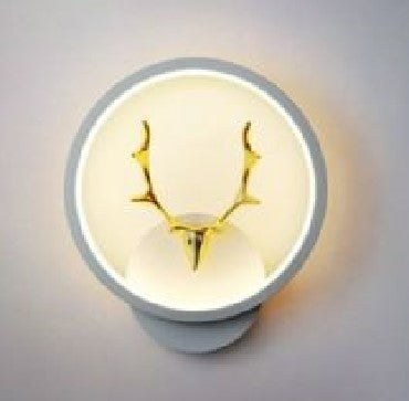 Round Deer Wall Light - Sparc Lights