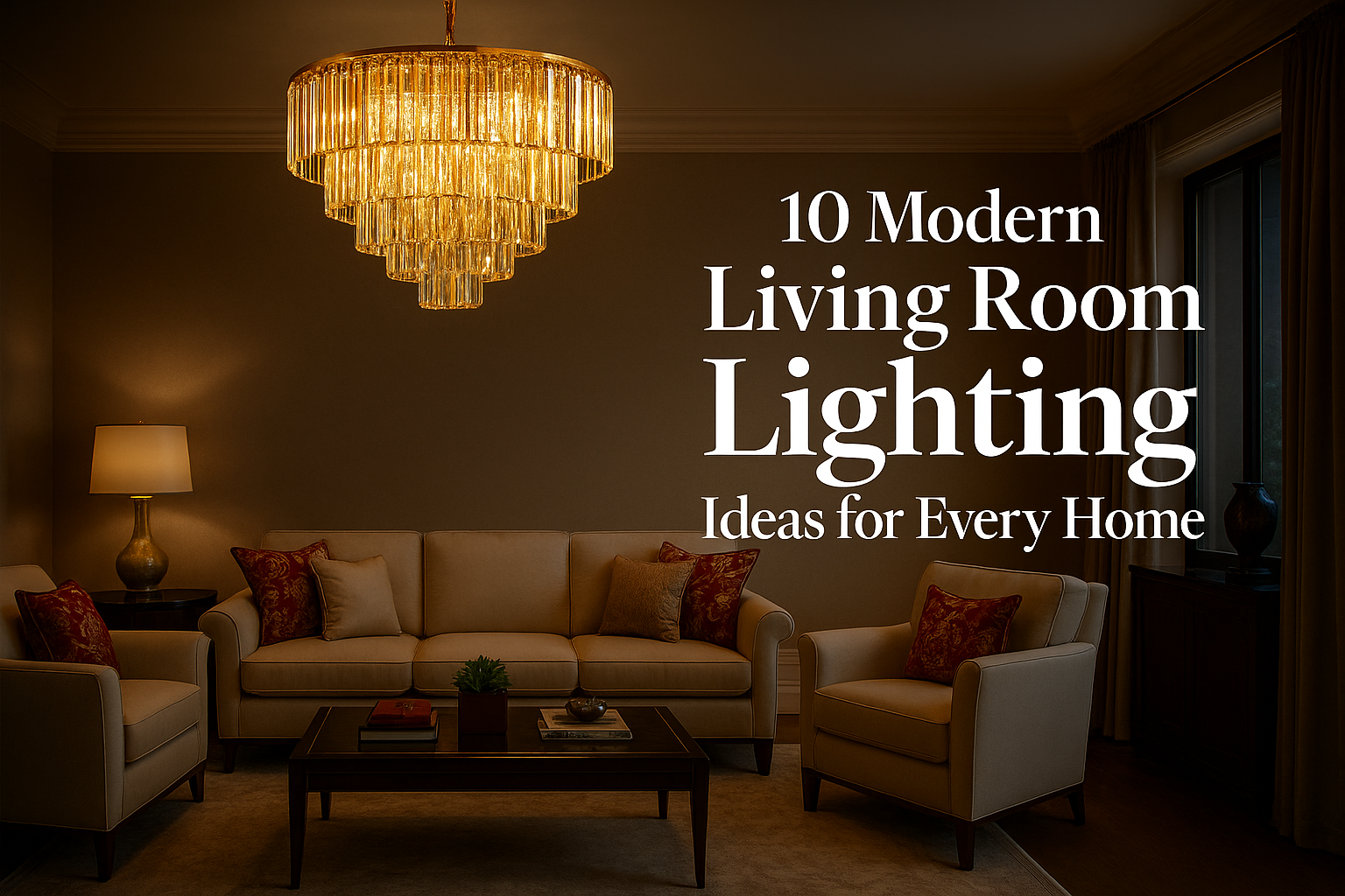 10 Modern Living Room Lighting Ideas for Every Home