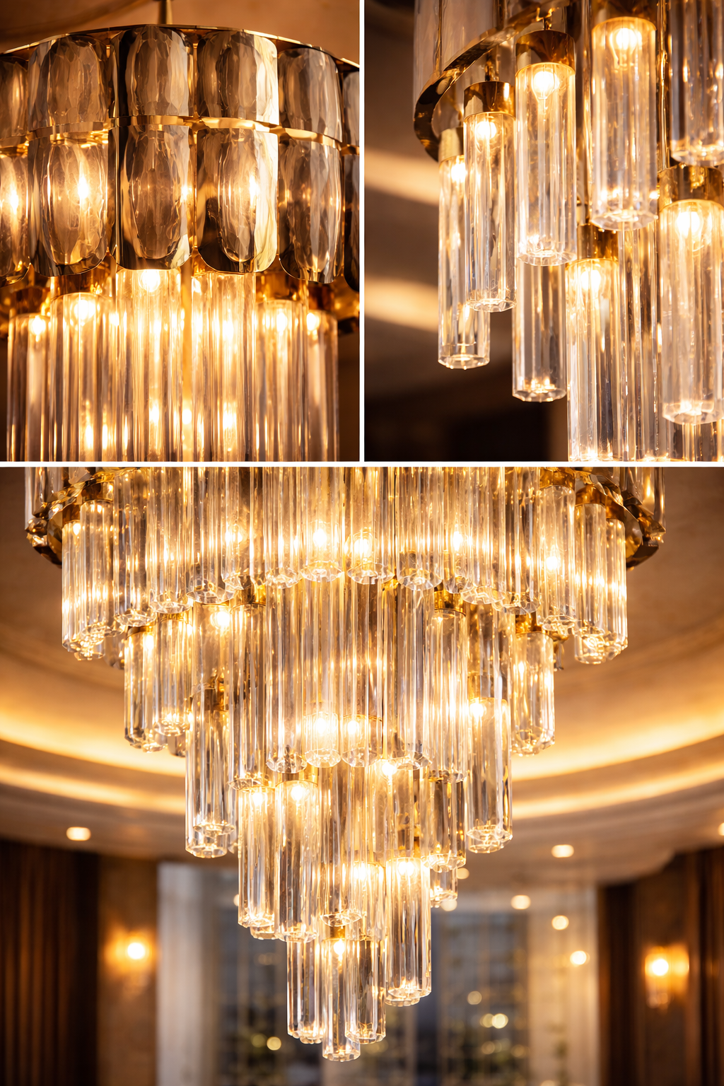 Stair of light Crystal Chandelier