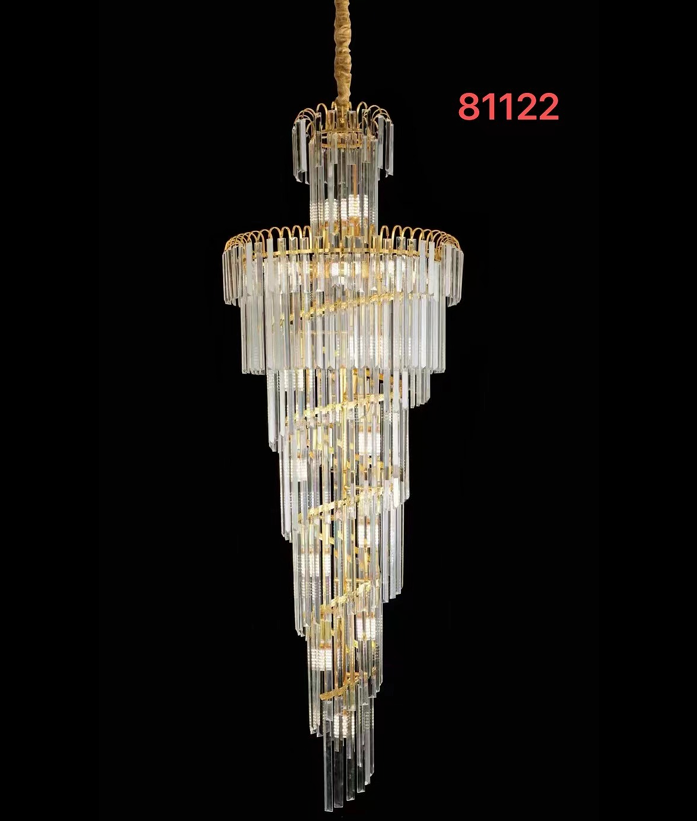 Spouting Lights Crystal Chandelier