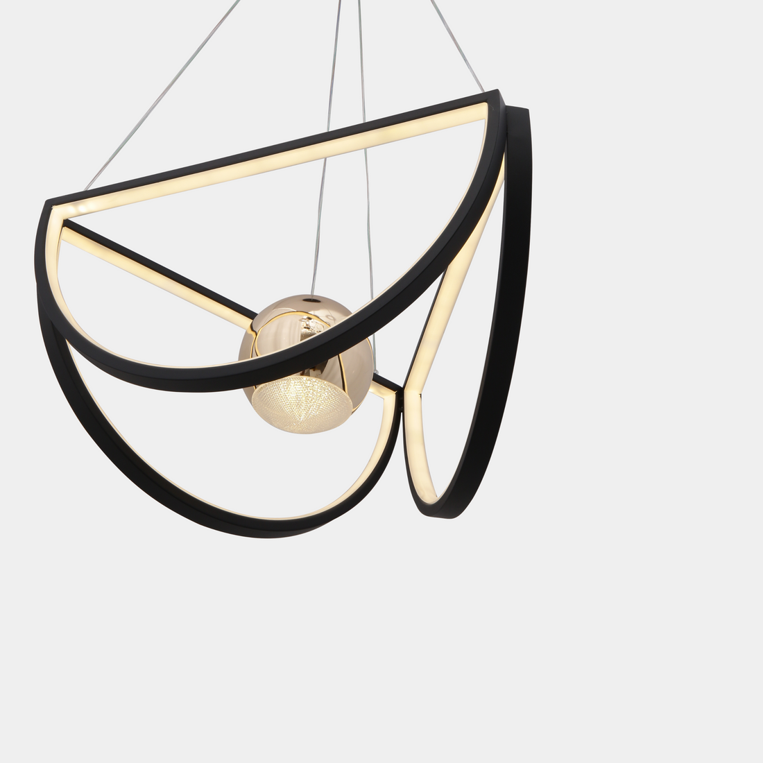 Minimalist Black Hanging Light - Sparc Lights