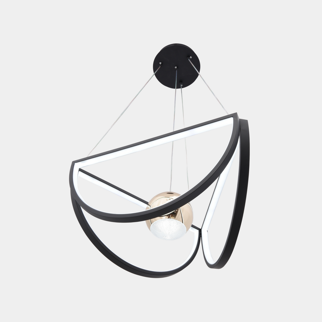 Minimalist Black Hanging Light - Sparc Lights