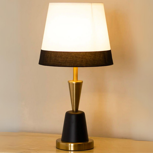 Gold-Black Based Table Lamp - Sparc Lights