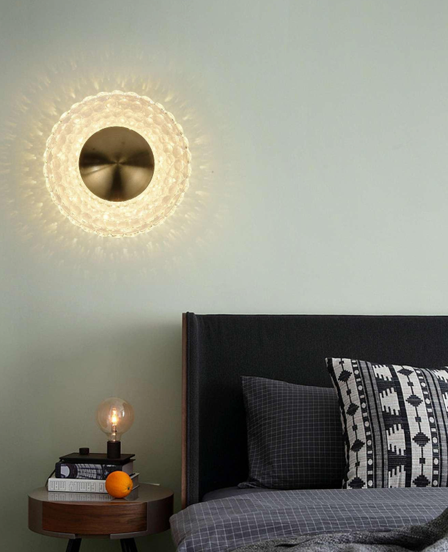 Designer Halo Wall Light