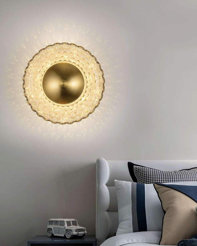 Designer Halo Wall Light