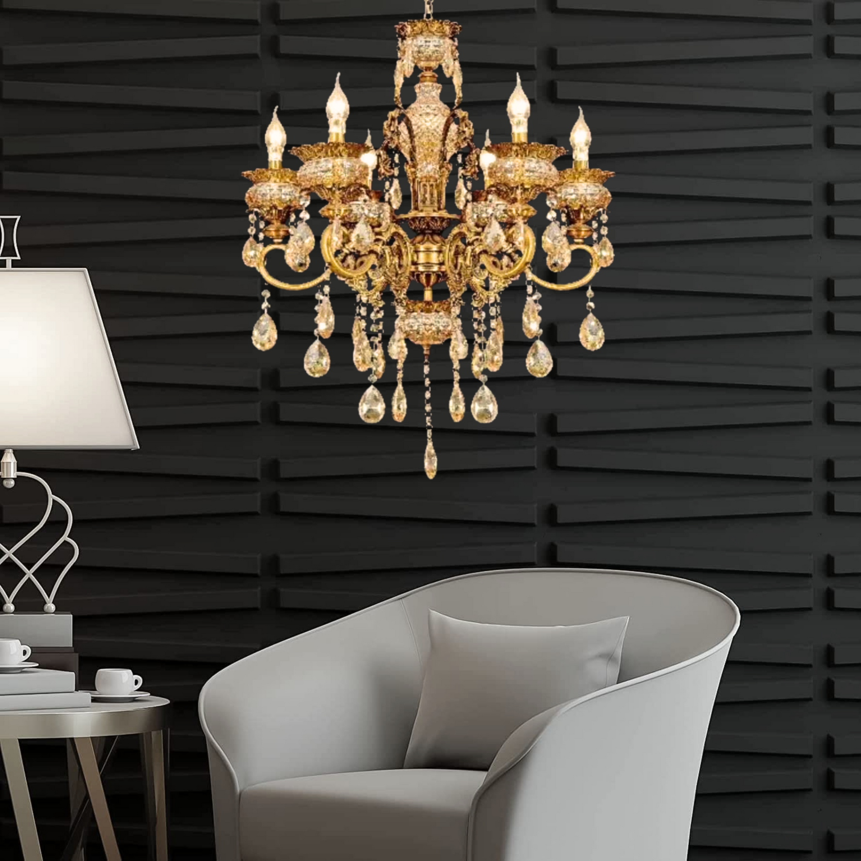 Alessandro Italian Chandelier - Sparc Lights