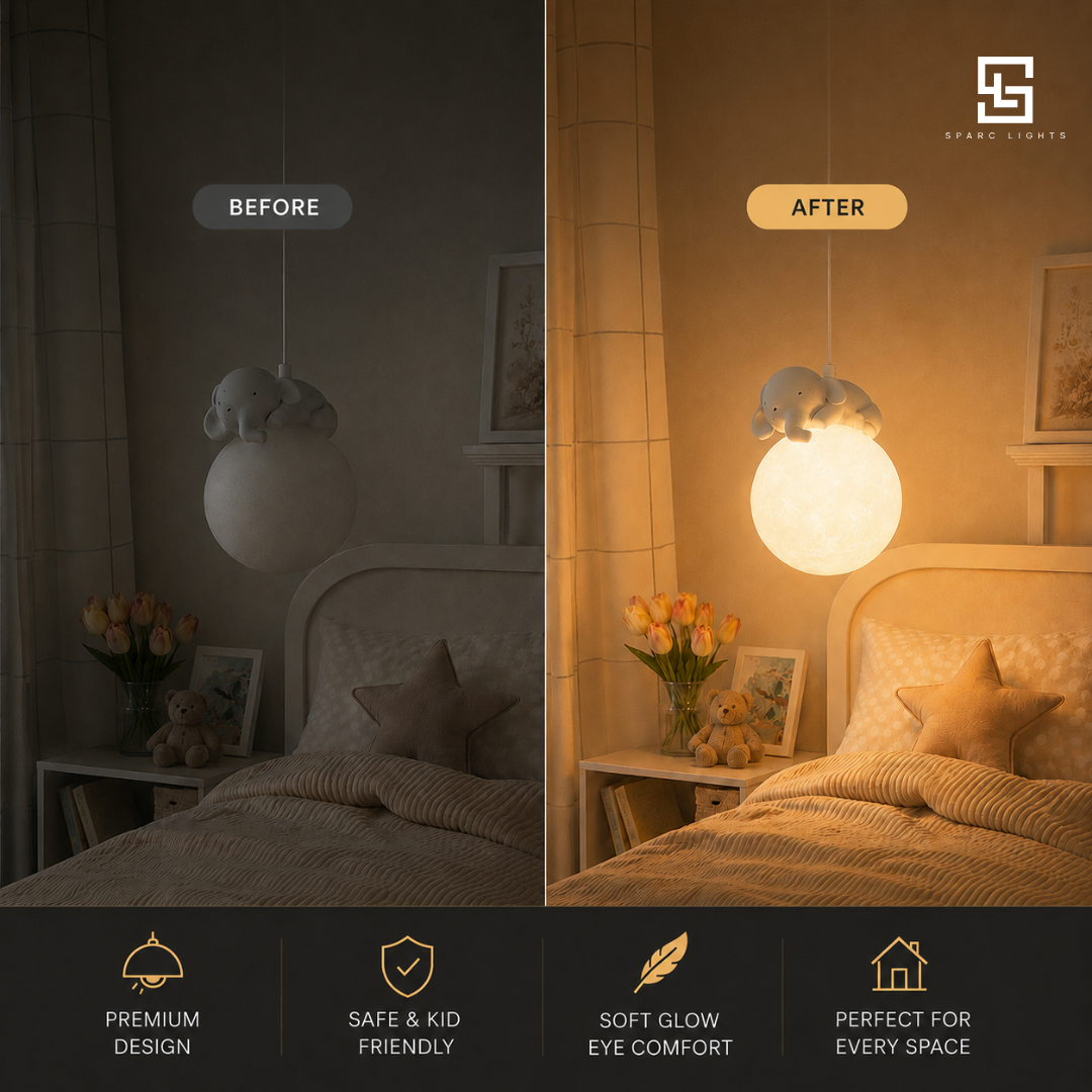 Elephant Shape Ball LED Night Light