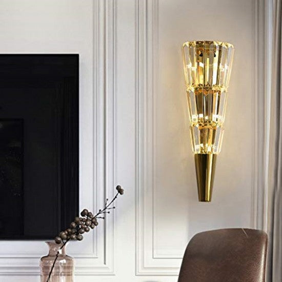 Glazing Crystal Wall Light 