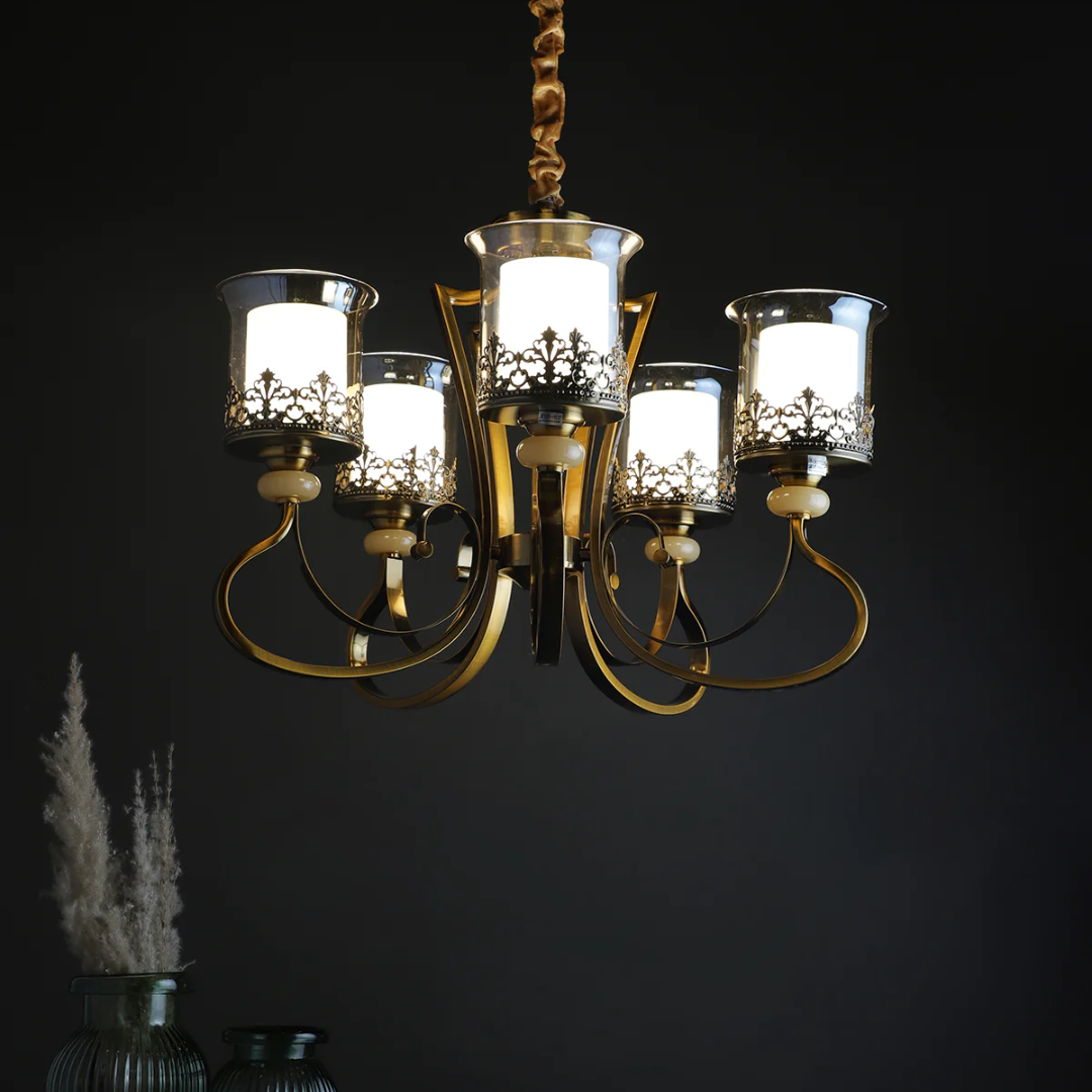 Elegant Carrier Modern Chandelier - Sparc Lights