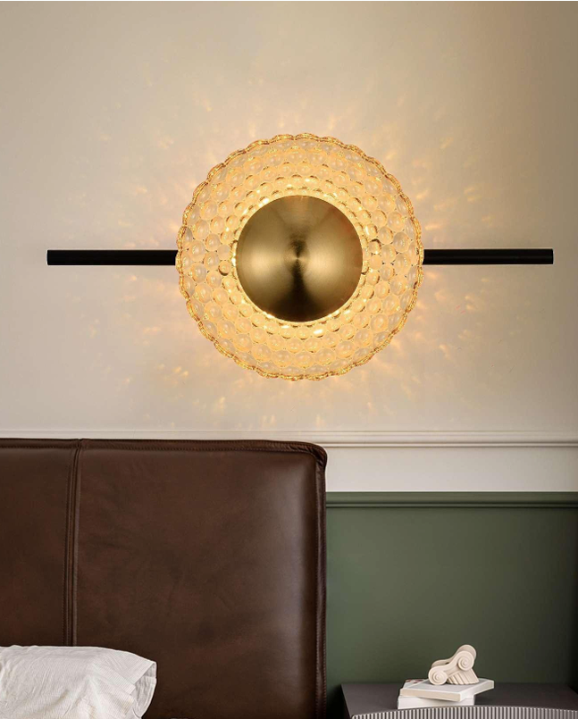 Sun Disc Wall Light