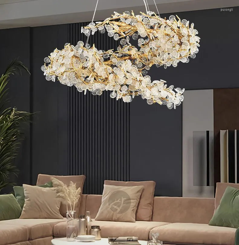 Branch Crstal Chandelier - Sparc Lights