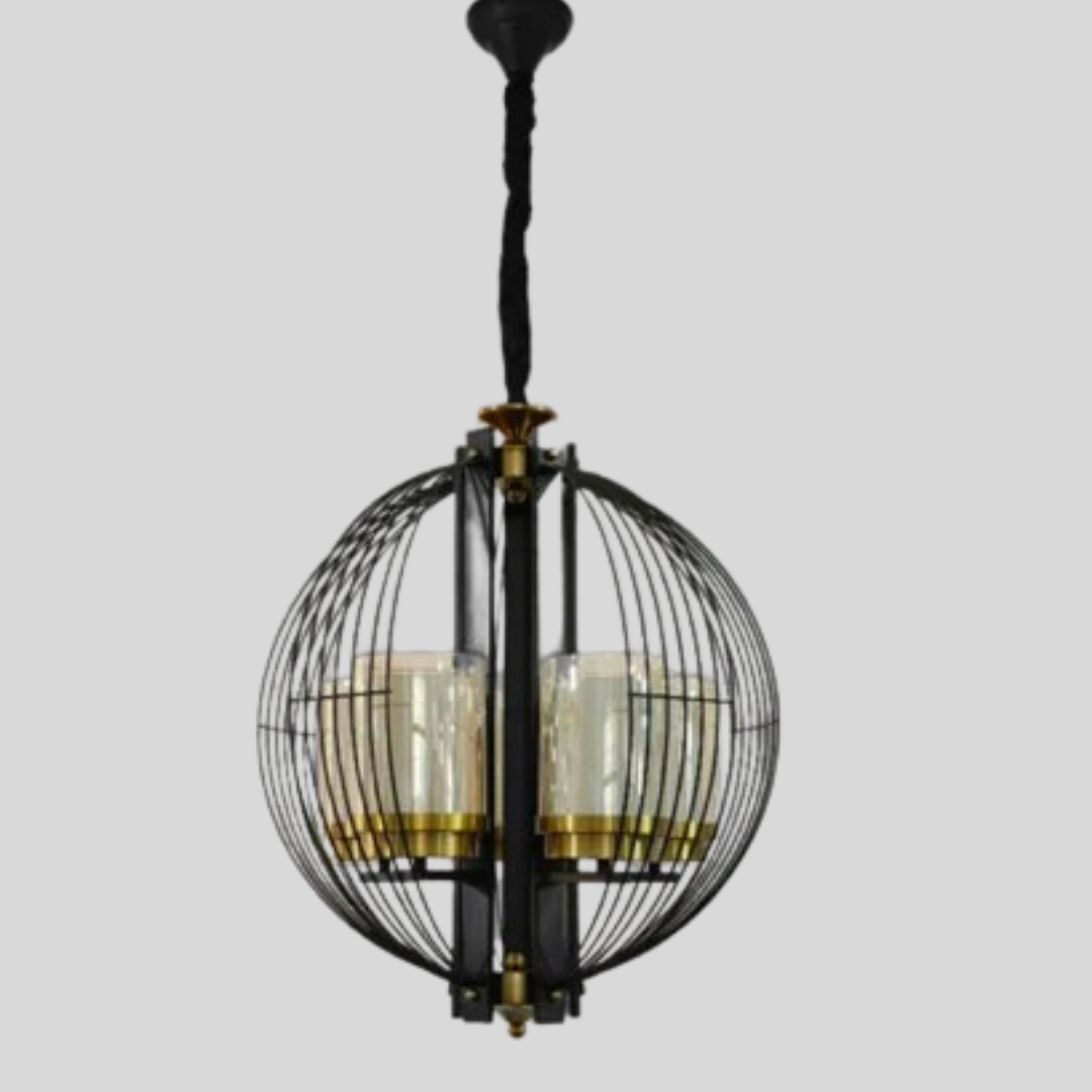 Caged Pendant Hanging Light - Sparc Lights