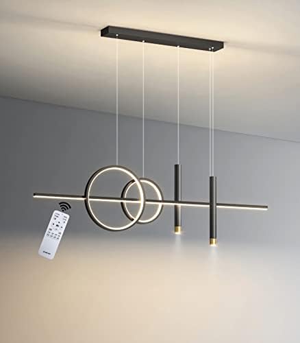 Duo Orb Linear Modern Chandelier - Sparc Lights