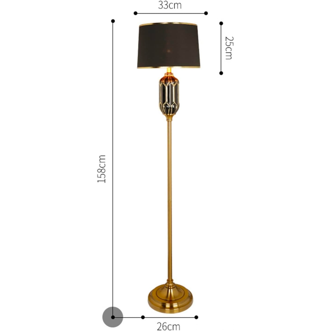 Designer Carved Floor Lamp - Sparc Lights