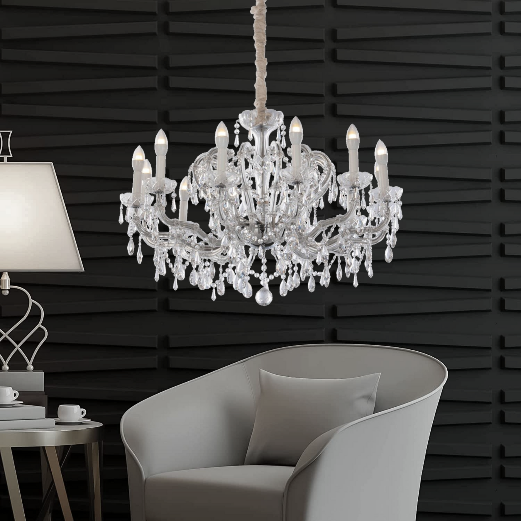 Elena Italian Chandelier - Sparc Lights