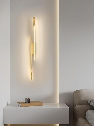 Minimalist Golden Bars Wall Light - Sparc Lights