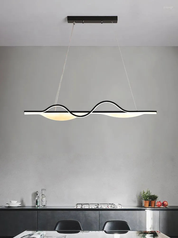 Waves Modern Chandelier - Sparc Lights