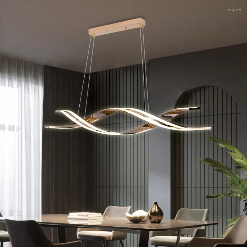 Strip Modern Chandelier - Sparc Lights