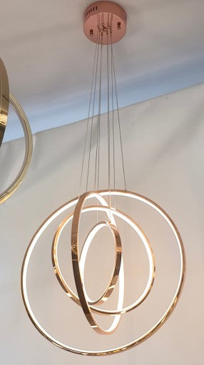 Vertical Rings Hanging Lights - Sparc Lights