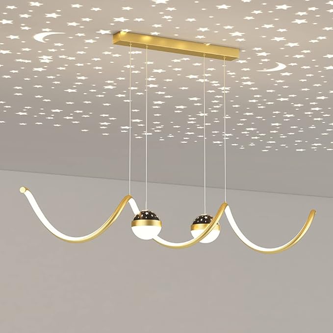 Stellar Twist Modern Chandelier - Sparc Lights