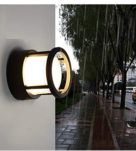 Door/Balcony Wall Light In Glass Finish - Sparc Lights