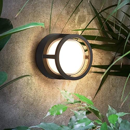 Door/Balcony Wall Light In Glass Finish - Sparc Lights