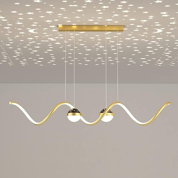 Stellar Twist Modern Chandelier - Sparc Lights