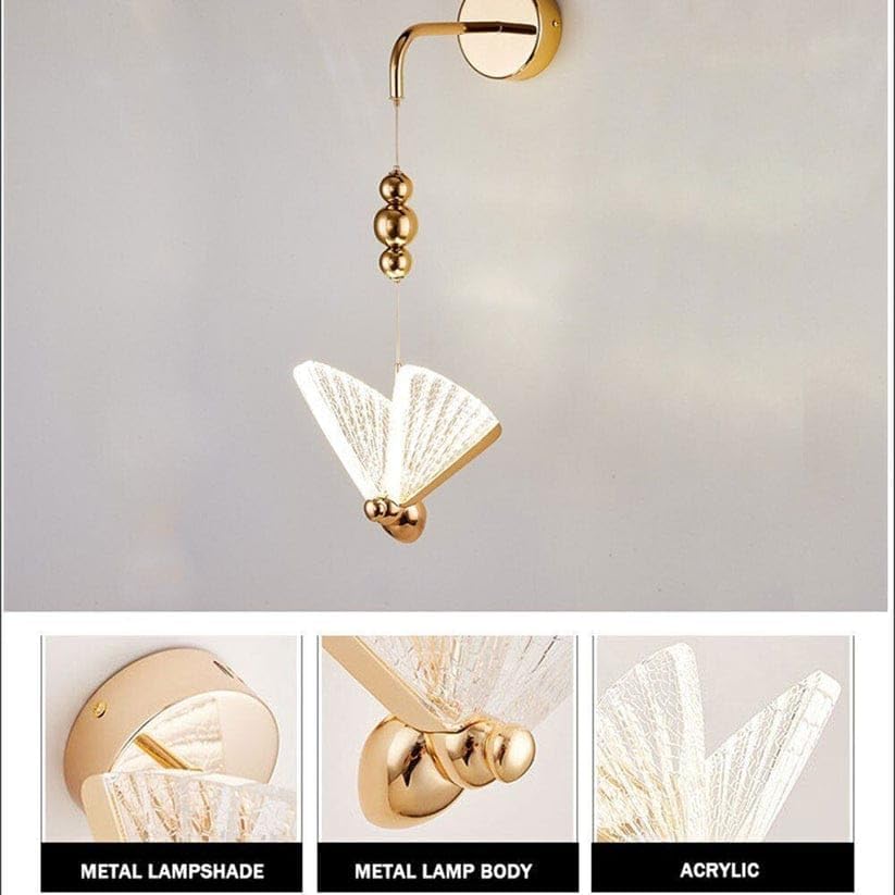Butterfly Hanging LED Wall Light