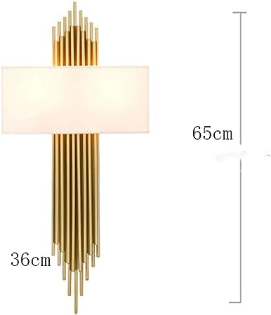 Sharp White & Gold Wall Light - Sparc Lights