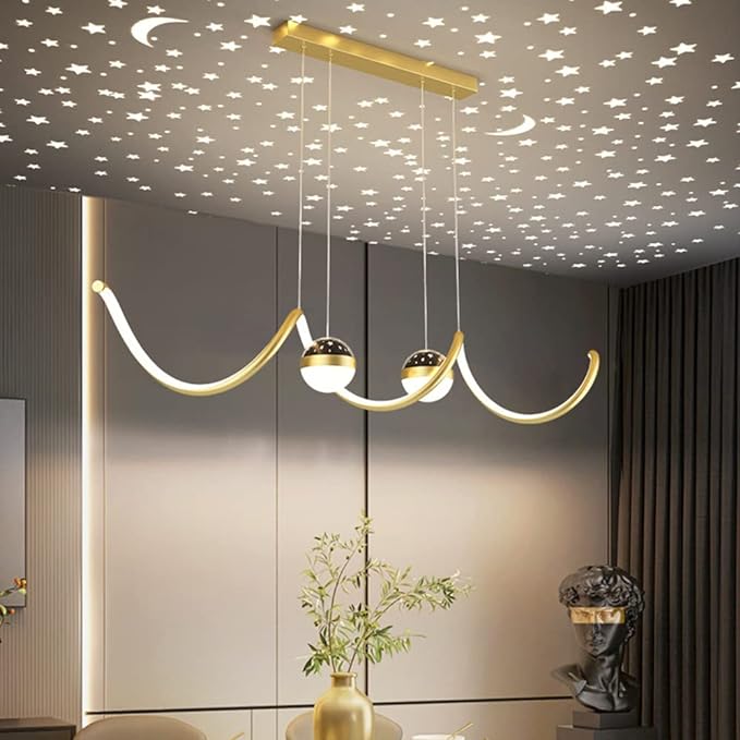 Stellar Twist Modern Chandelier - Sparc Lights