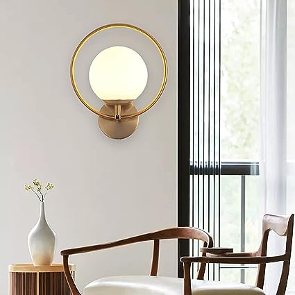 Modern Inner-Ring Moon Style Wall Light - Sparc Lights