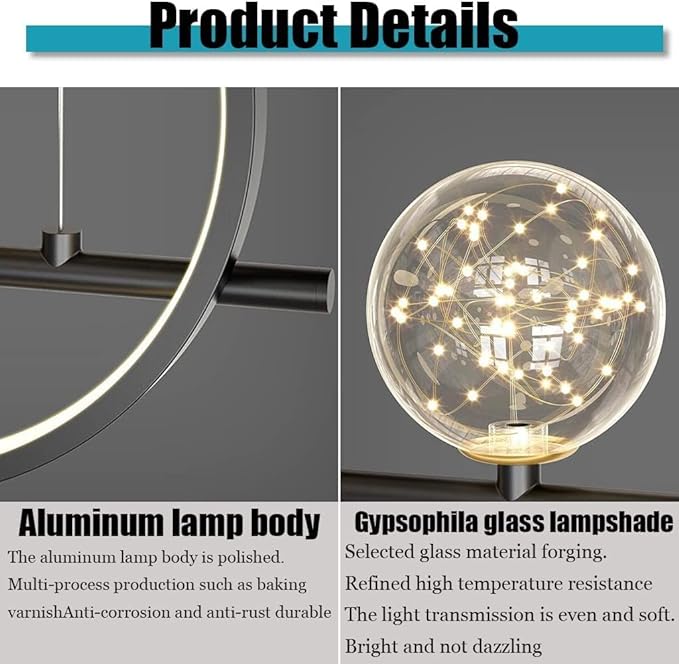 Orbit Duo Modern Chandelier - Sparc Lights