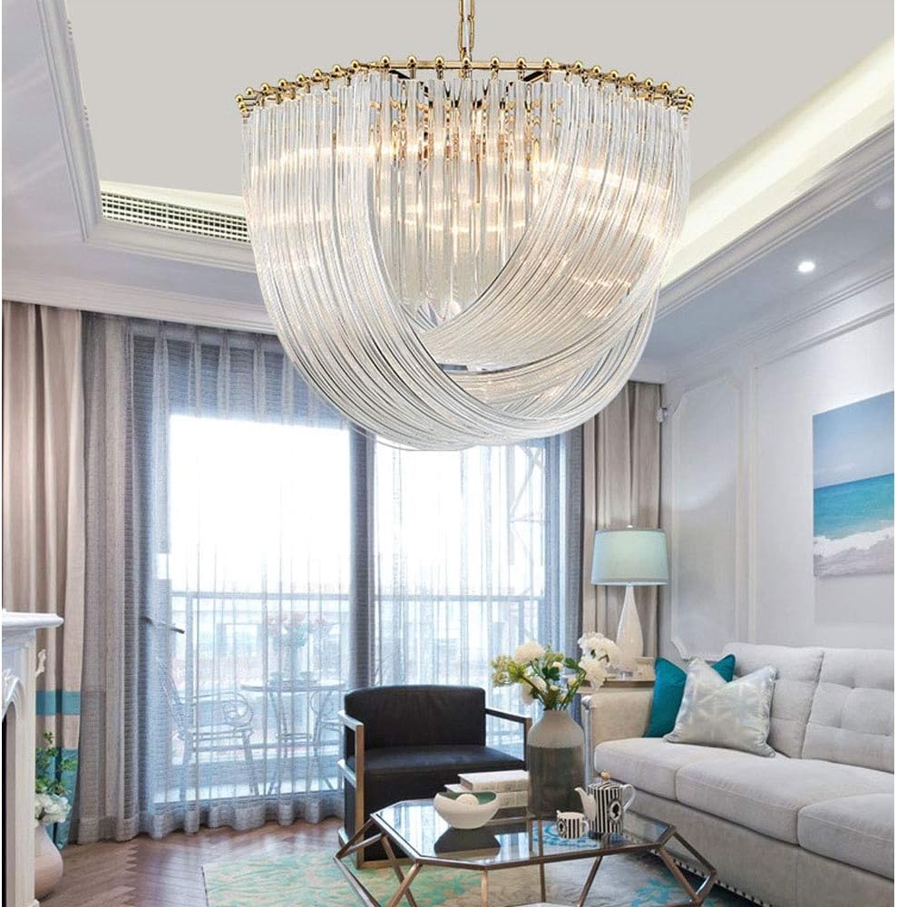 Gorgeous Silver Modern Chandelier - Sparc Lights