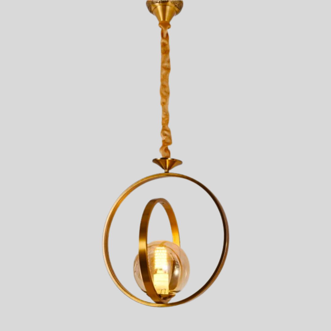 Elegant Circle Hanging Light - Sparc Lights