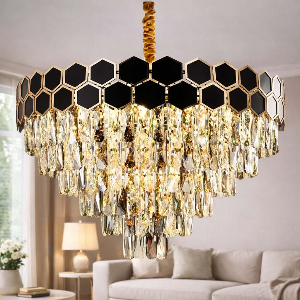 Majestic Manor Crystal Chandelier