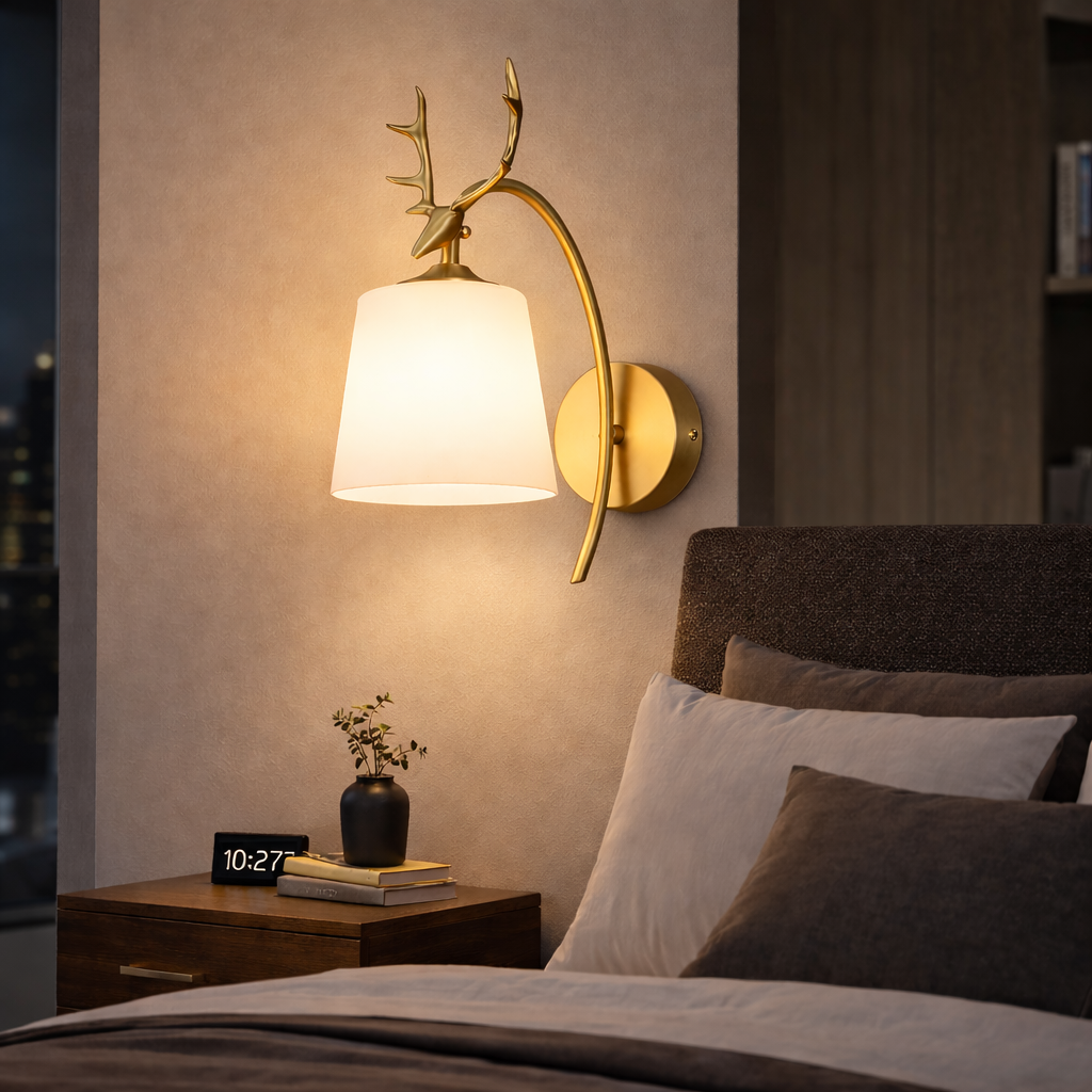Creative Deer Wall Lamp Sconce