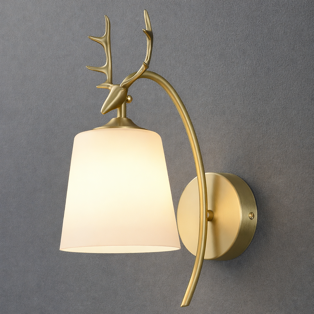 Creative Deer Wall Lamp Sconce