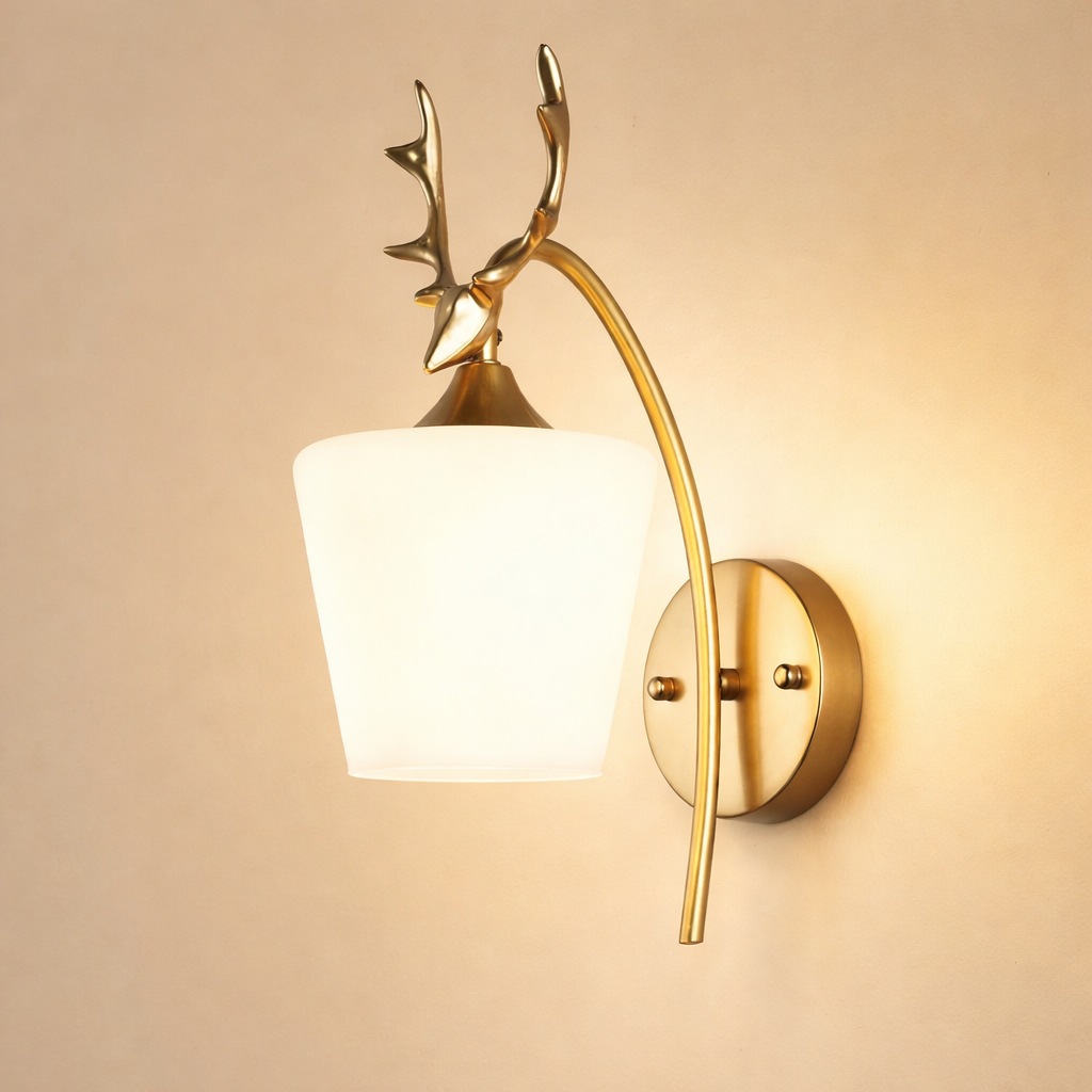Creative Deer Wall Lamp Sconce