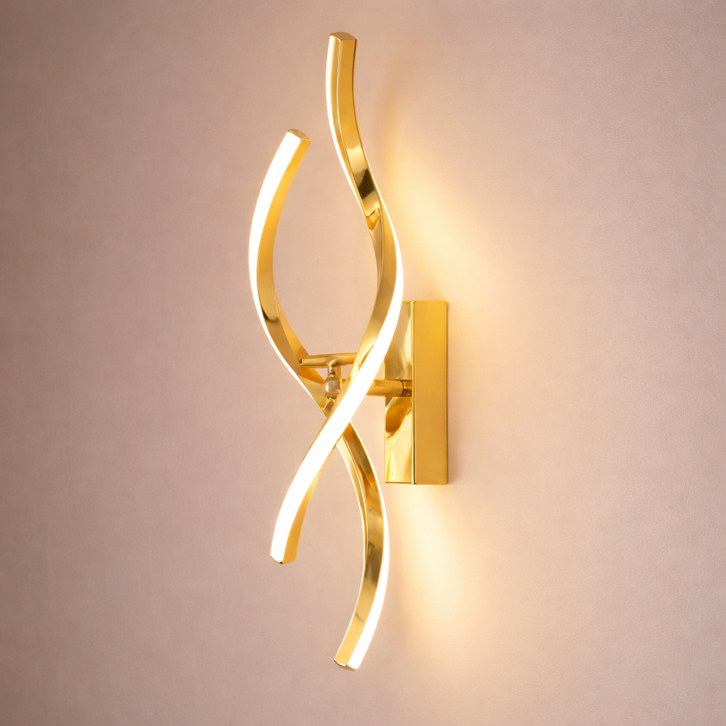 Dancing Lines Wall Light