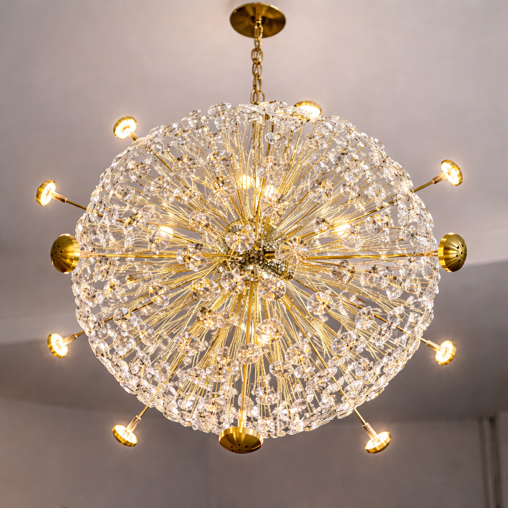 Dandelion Crystal Chandelier