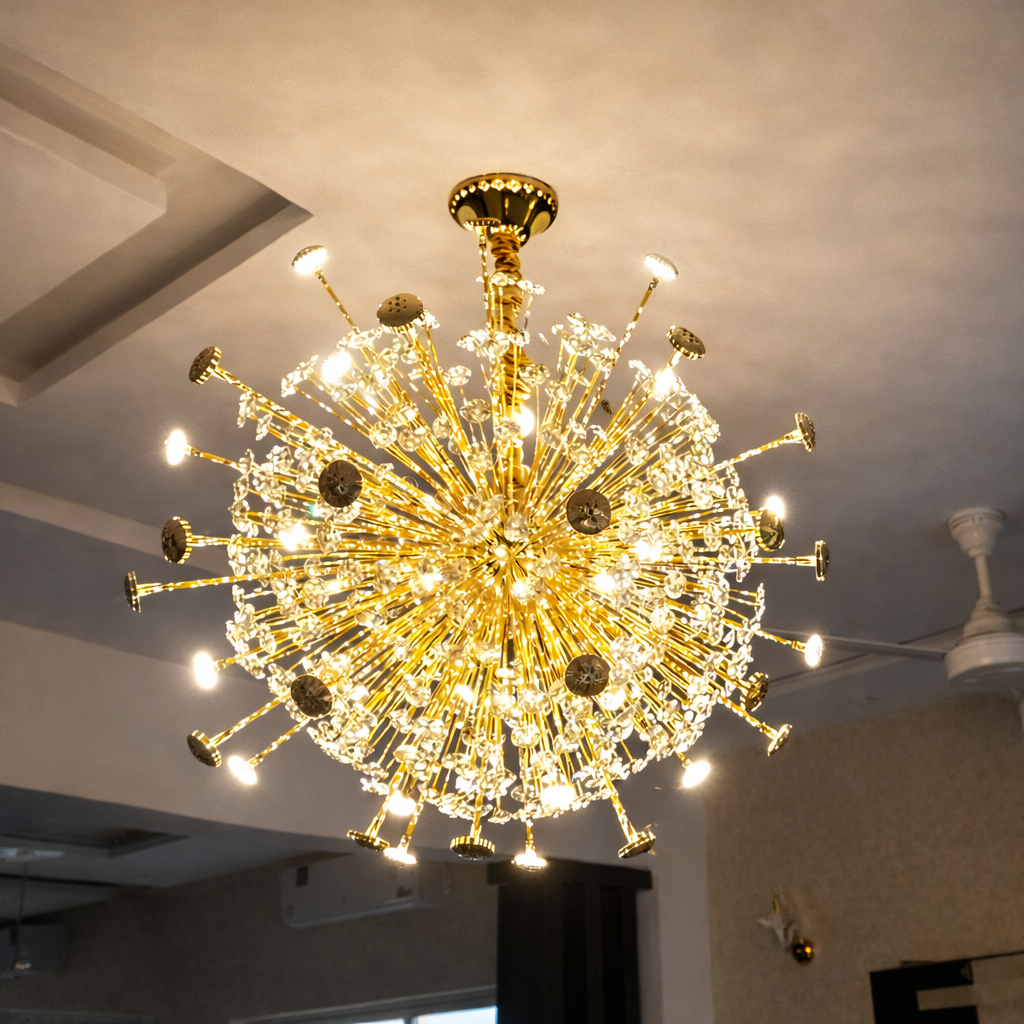 Dandelion Crystal Chandelier