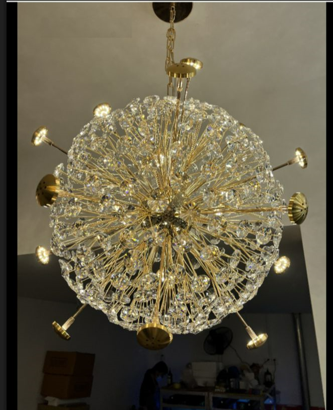 Dandelion Crystal Chandelier - Sparc Lights