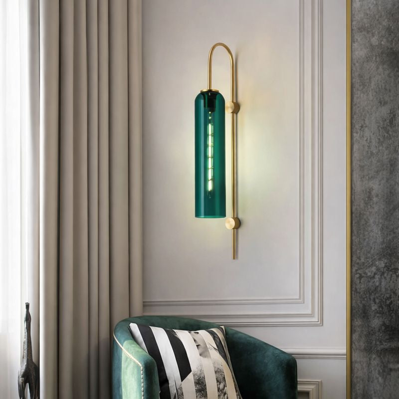 Elegant Olive Shade Wall Light - Sparc Lights