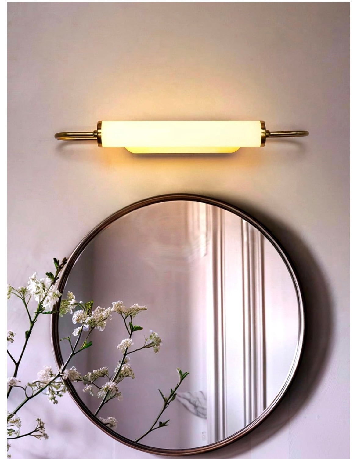 Bar Handle Modern Acrylic Wall Light