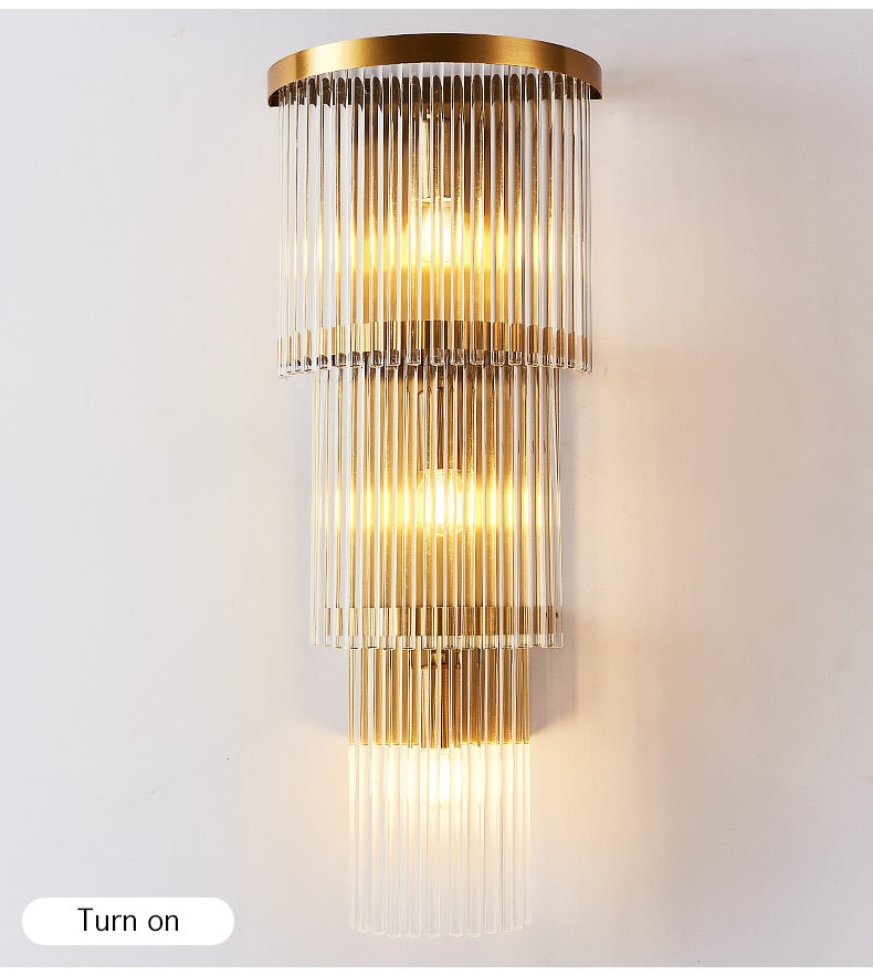 Three Floor Wall Light