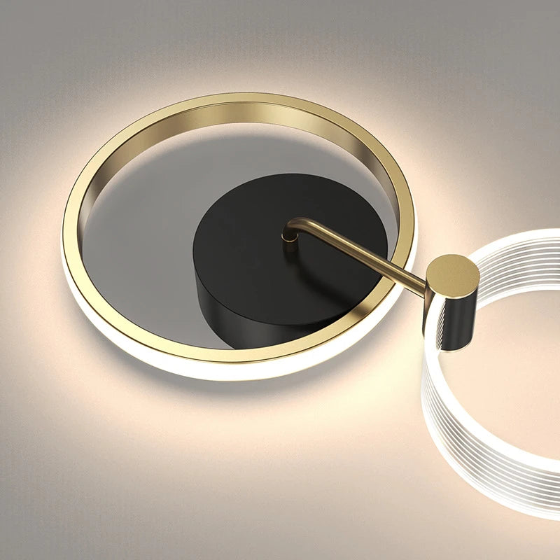 White Earring-Style Wall Light - Sparc Lights