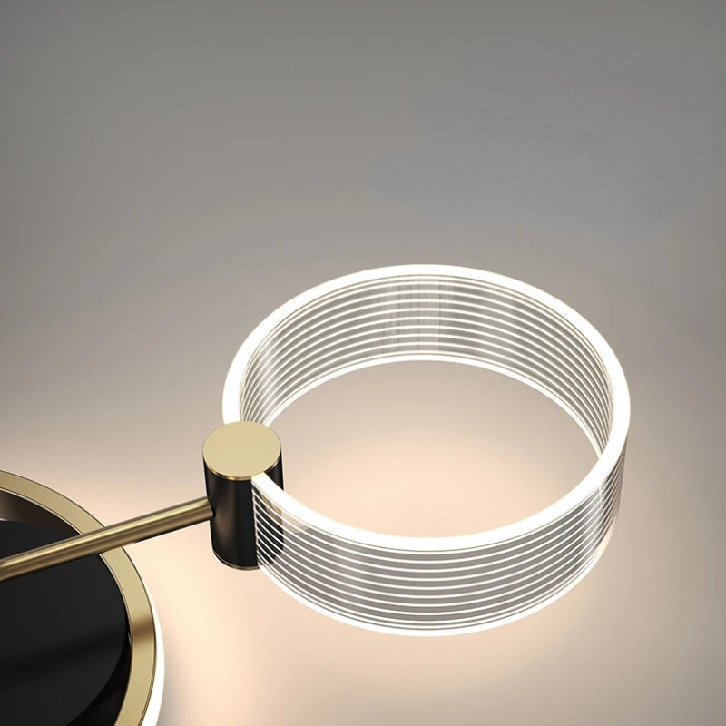 White Earring-Style Wall Light - Sparc Lights