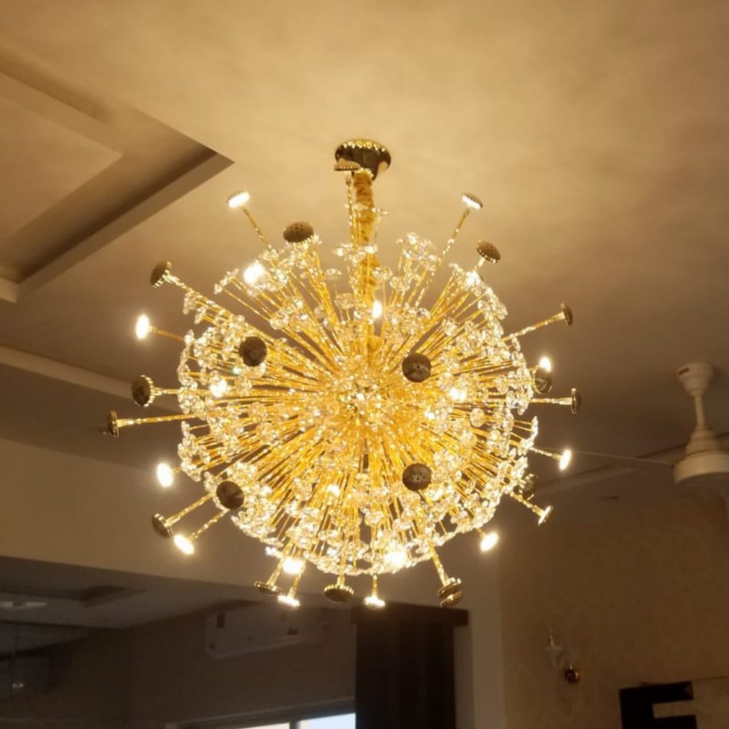 Dandelion Crystal Chandelier - Sparc Lights