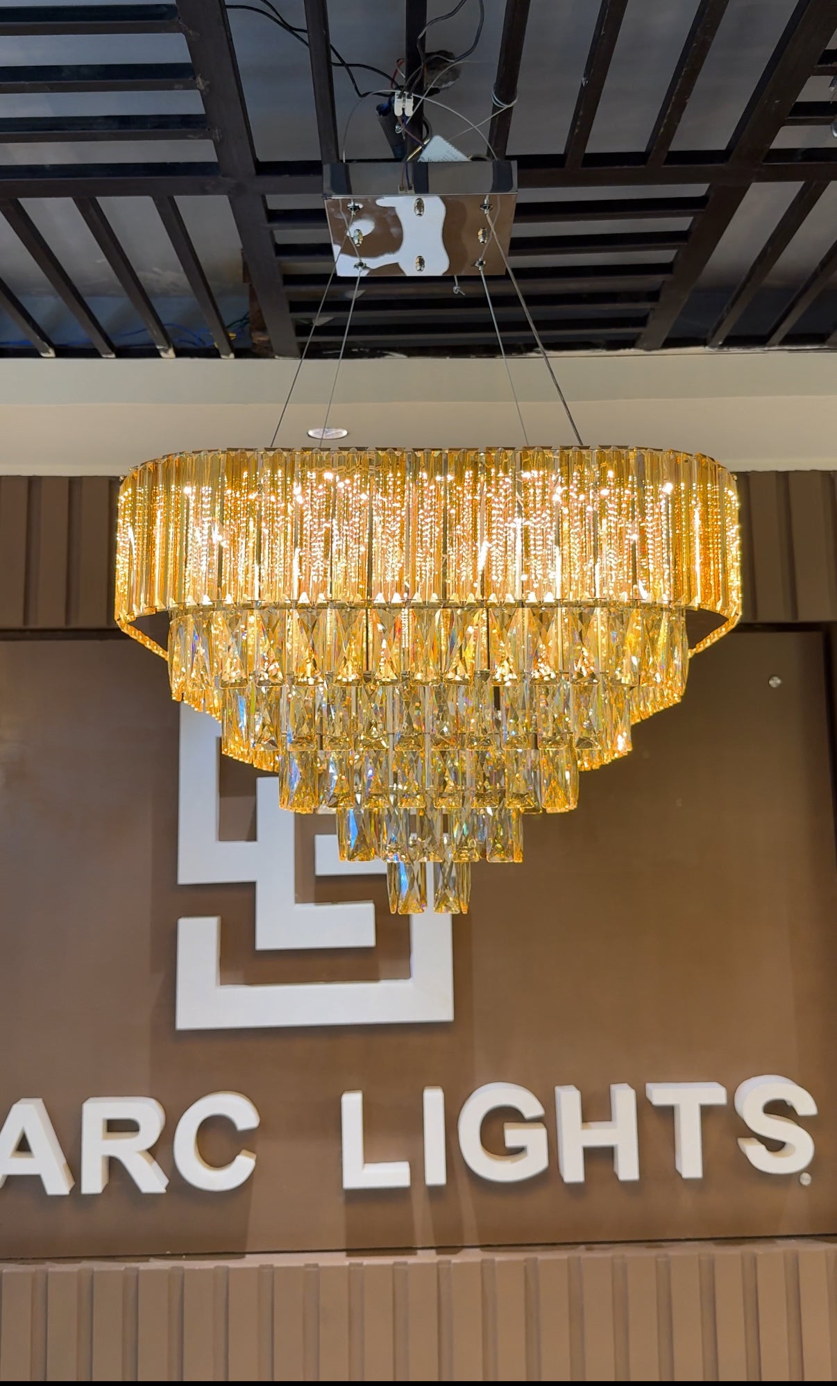 Crystal Flooristic Chandelier