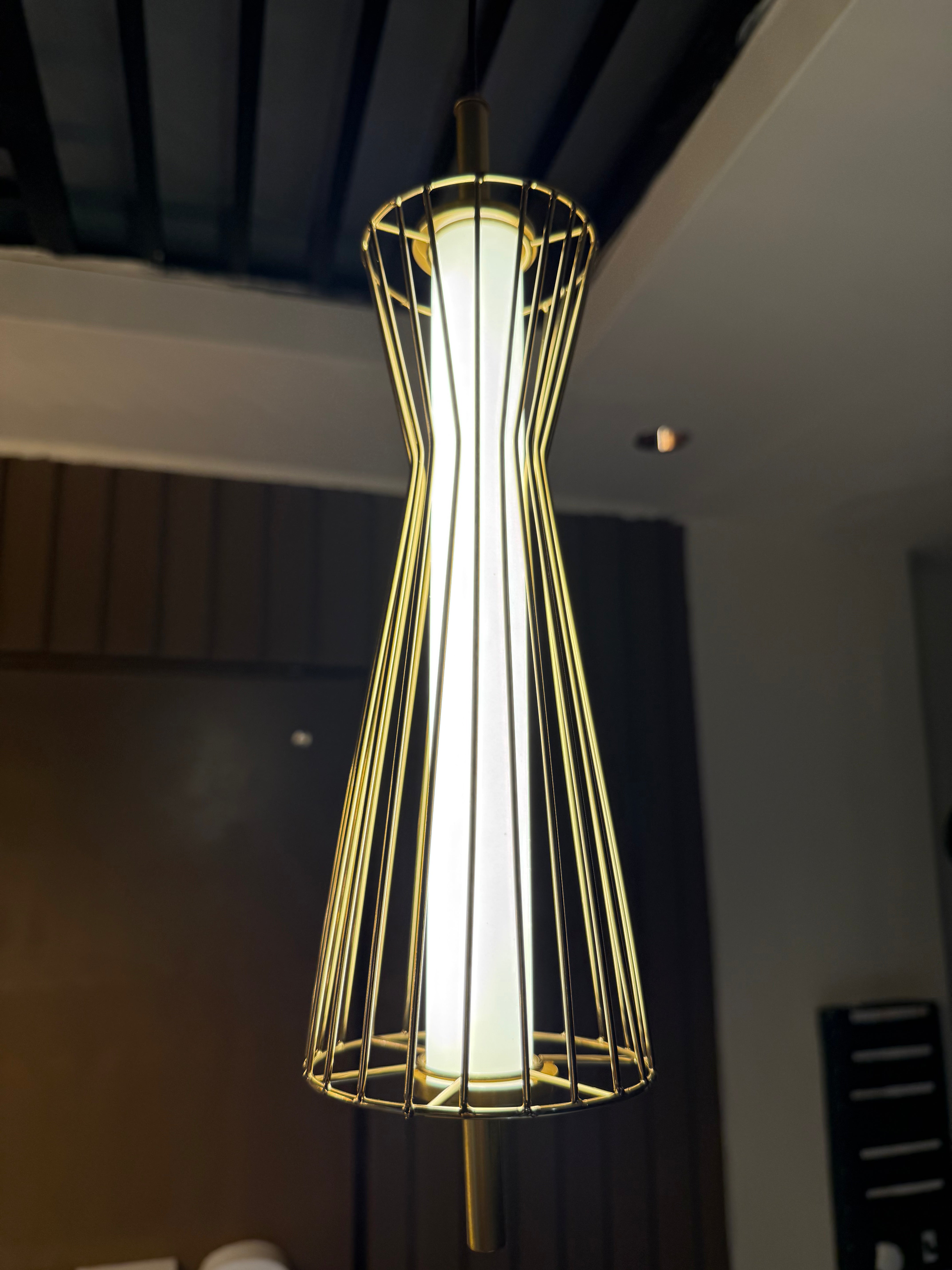 Modern Cinderella LED Hanging Metal Pendant Light